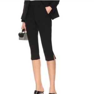 $395 NWT Veronica beard black ward pants Capri